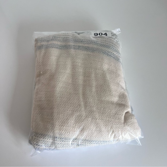 Anthropologie | Akemi + Kin Blue Cream Striped Dunes Draped Cardigan - Picture 15 of 15